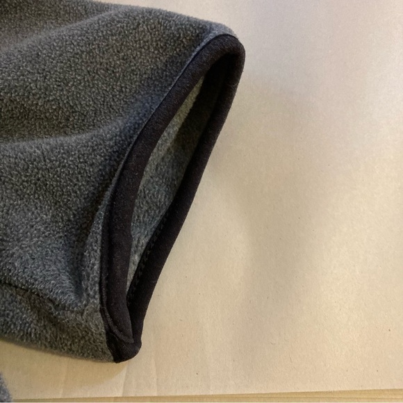 LL Bean Full Zip Fleece Jacket Gray Men’s XL - Picture 9 of 9